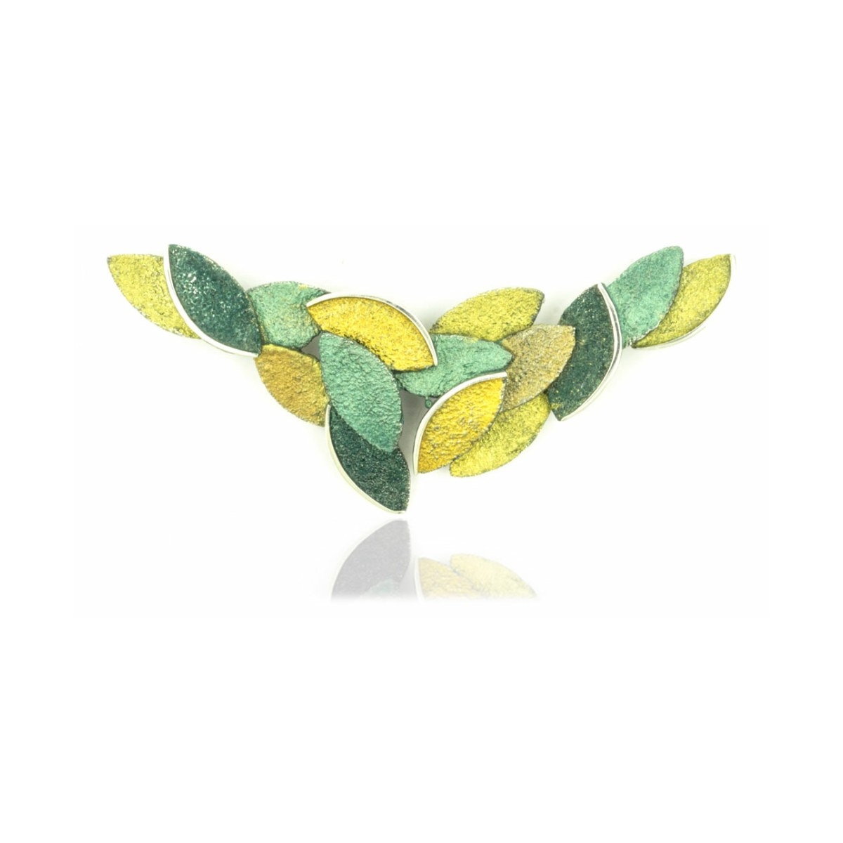 Eire green big necklace van Arior Barcelona