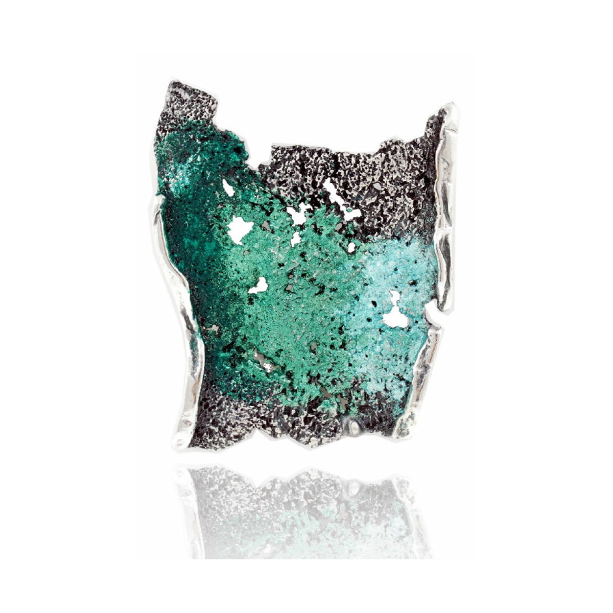 Small emerald-green Intenzza pendant van Arior Barcelona