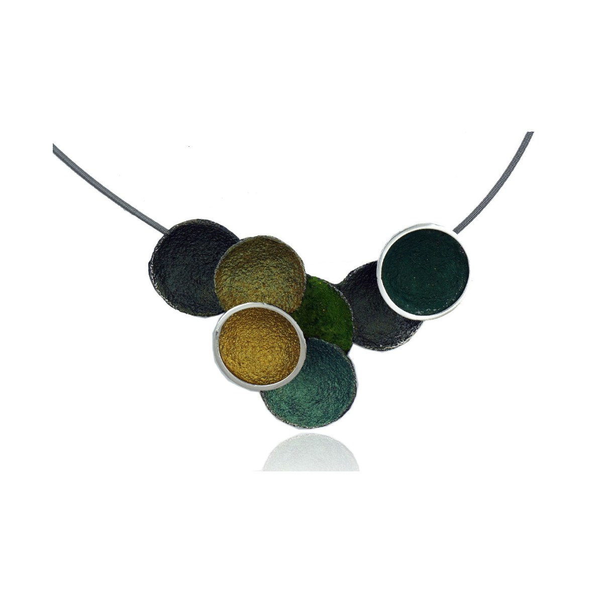 Singular green big pendant van Arior Barcelona