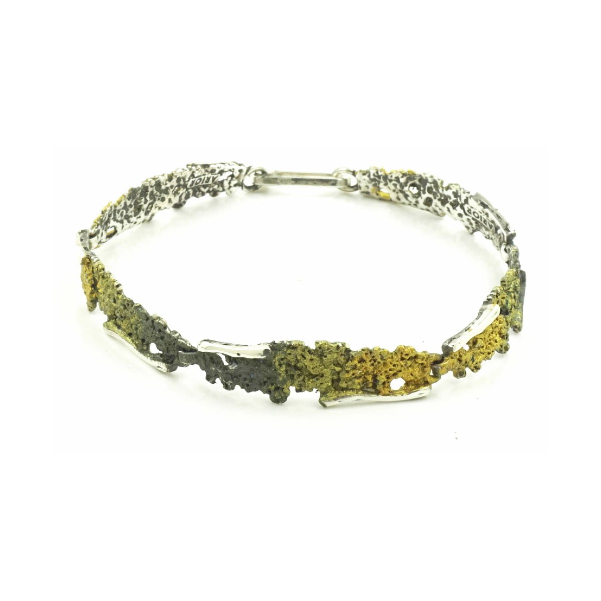 Intenzza lichen-green bracelet van Arior Barcelona