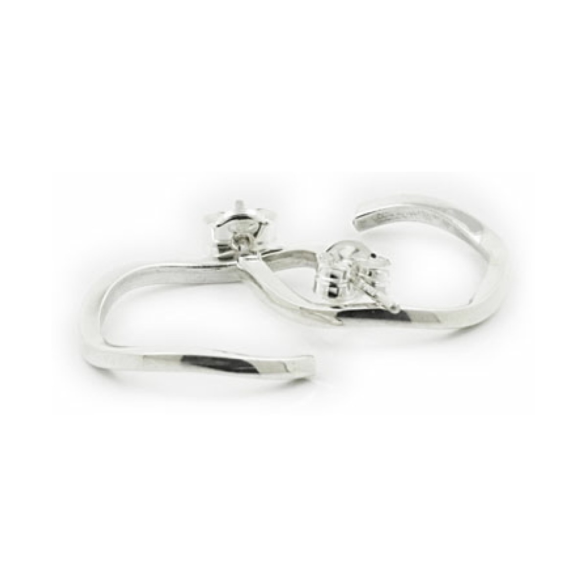 Simone small smooth earring van Arior Barcelona