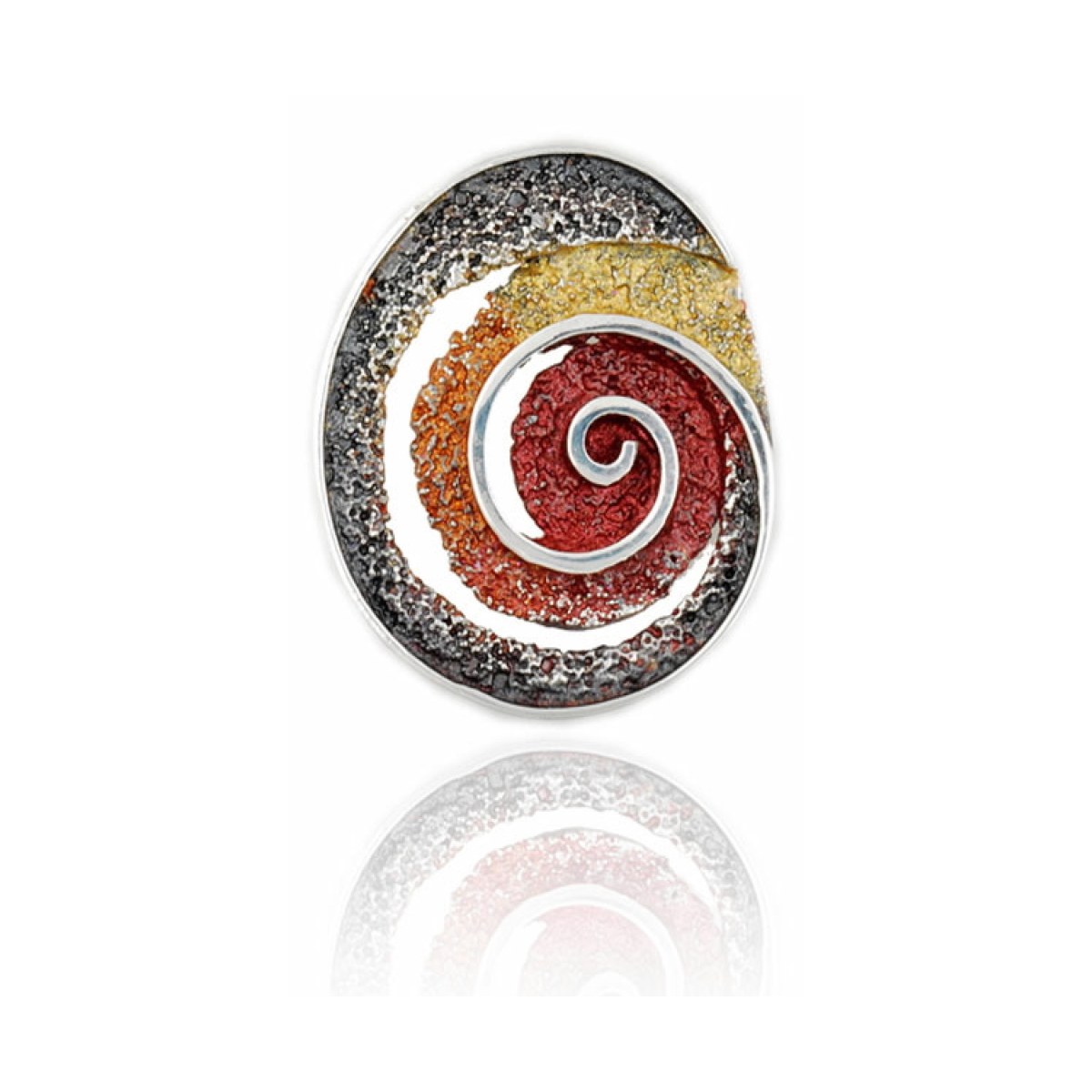Small ochre Riera pendant van Arior Barcelona