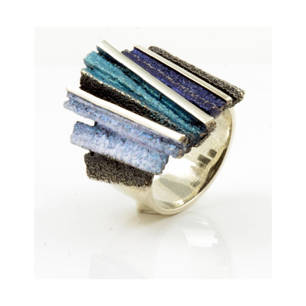 Dana blue big ring van Arior Barcelona