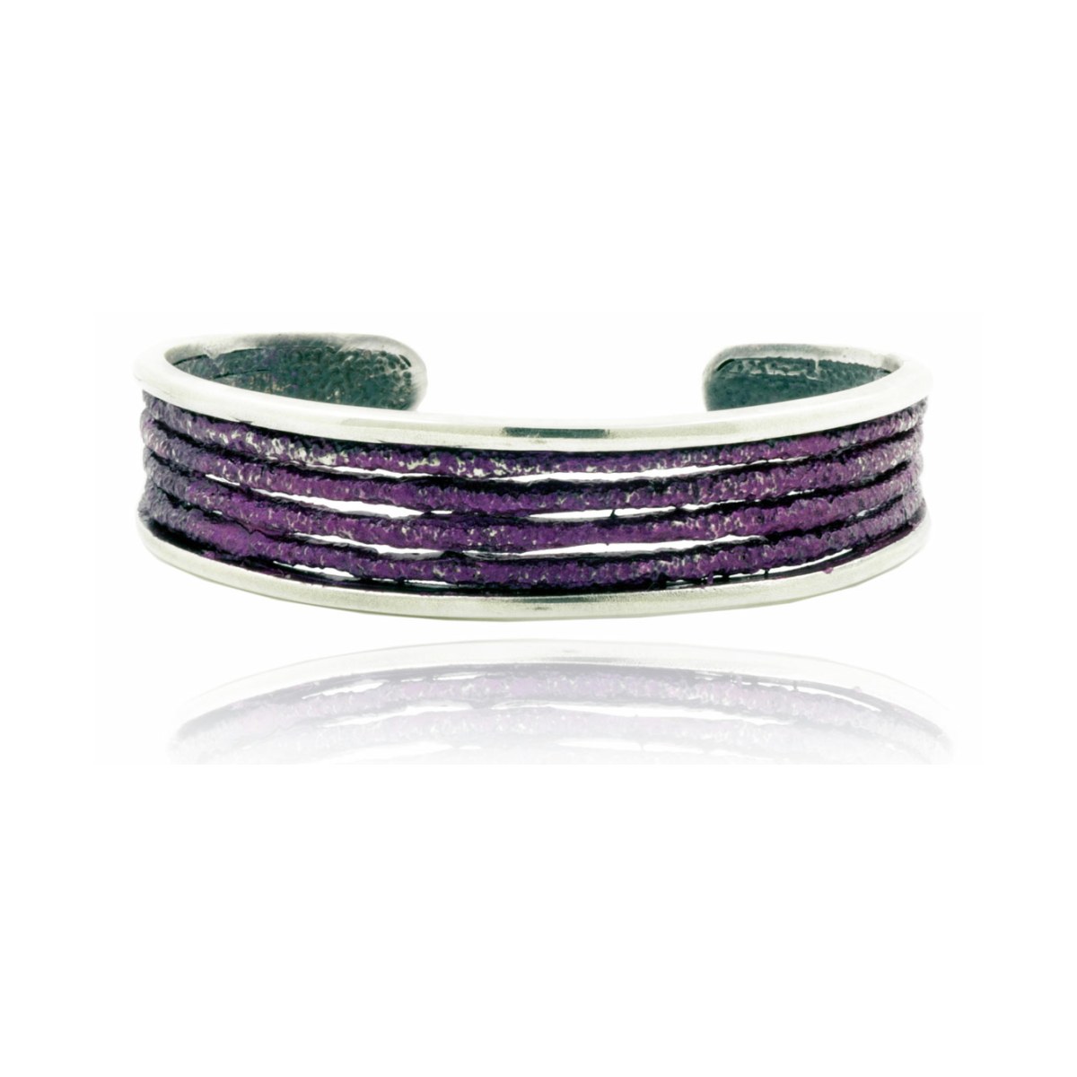 Dynamic violet bracelet van Arior Barcelona