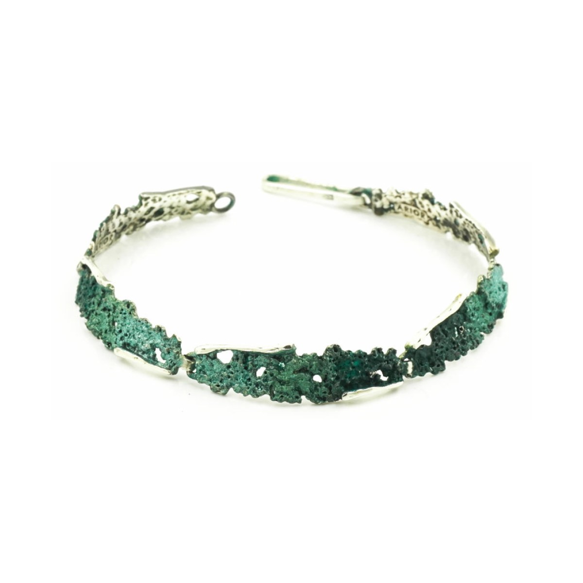 Intenzza emerald green bracelet van Arior Barcelona