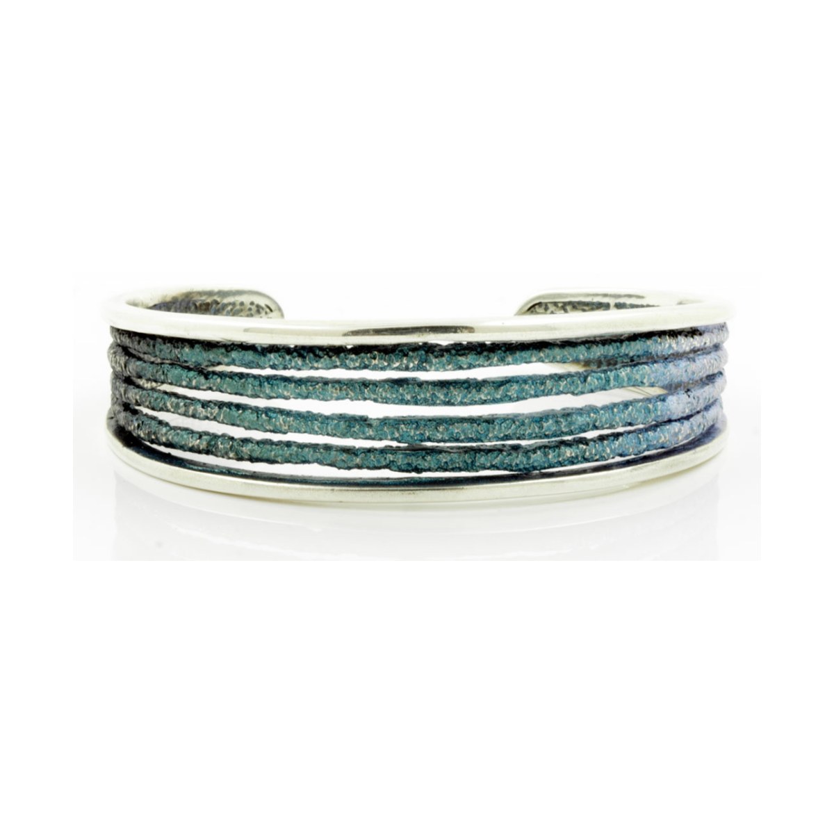 Dynamic blue bracelet van Arior Barcelona