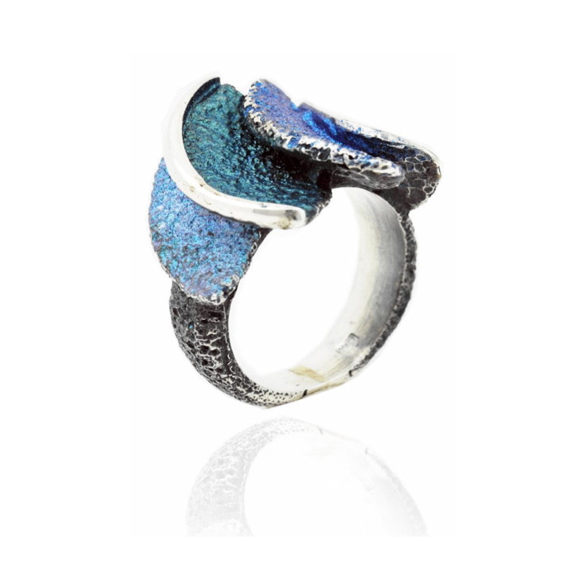 Blue Smile big ring van Arior Barcelona