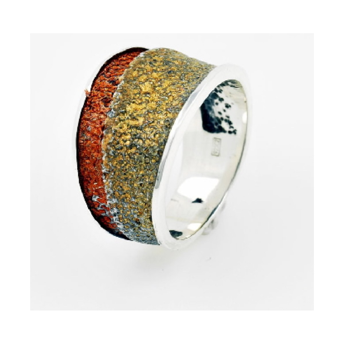 Medium ochre Troia ring van Arior Barcelona