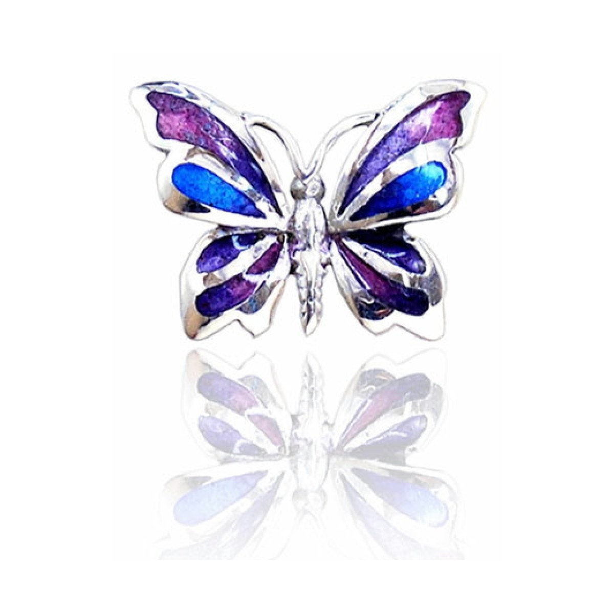 Butterfly violet earring van Arior Barcelona