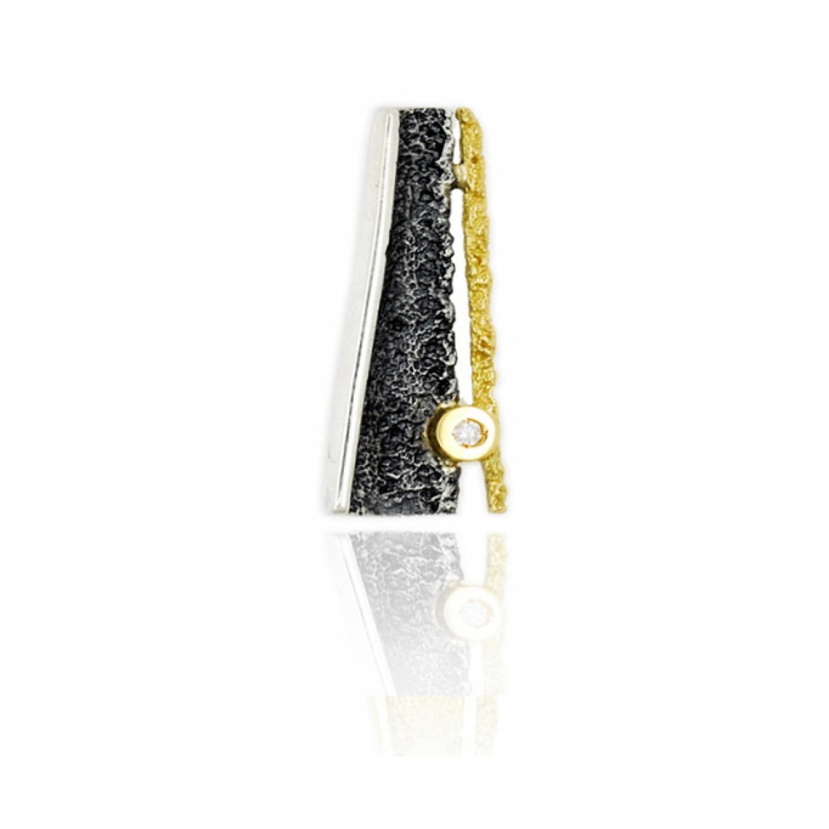 Alda silver&gold pendant van Arior Barcelona