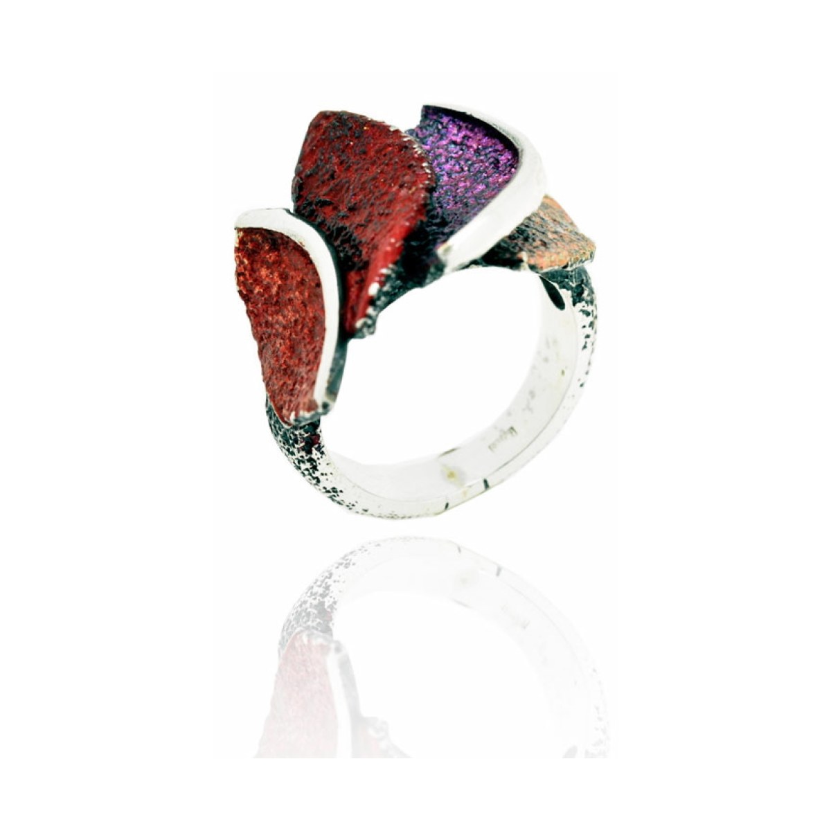 Red Smile big ring van Arior Barcelona