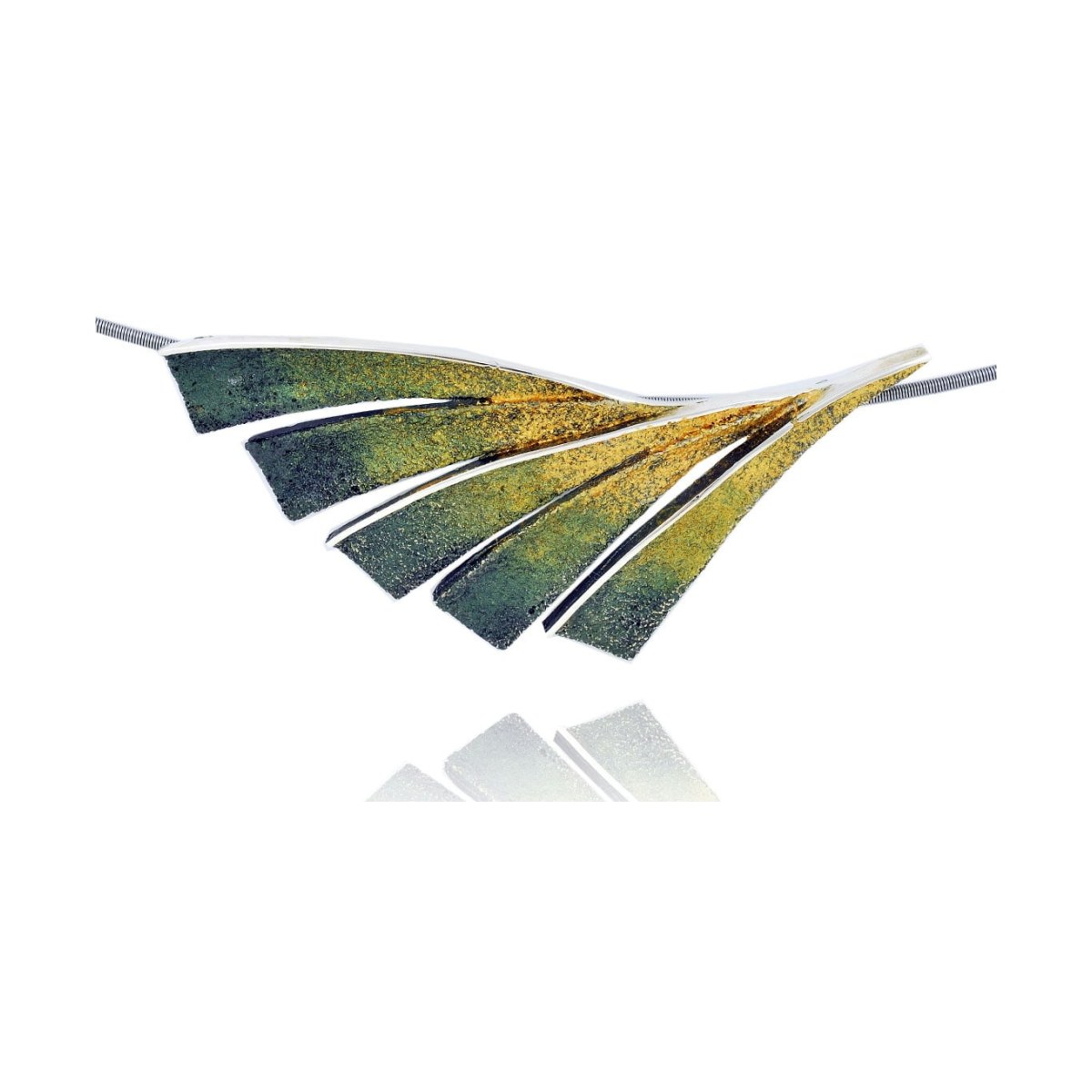 Fenix silver&gold Pendant van Arior Barcelona