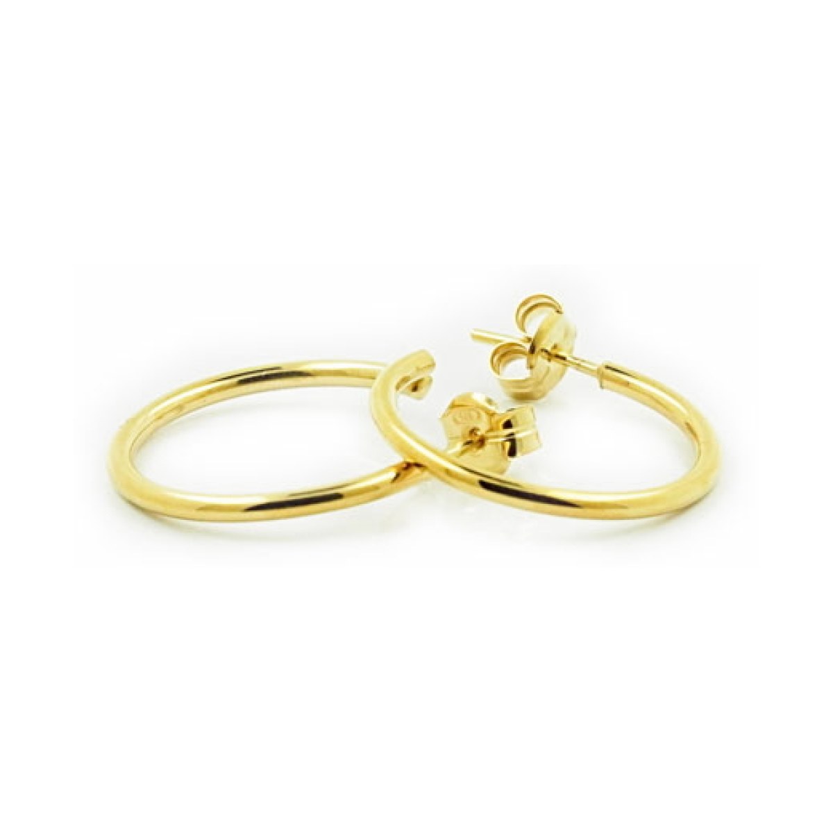 Small smooth Creole earrings van Arior Barcelona