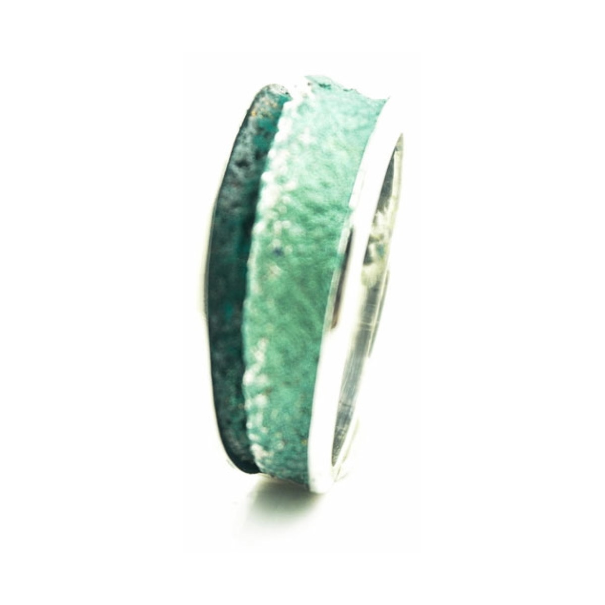 Troia esmerald-green small ring van Arior Barcelona