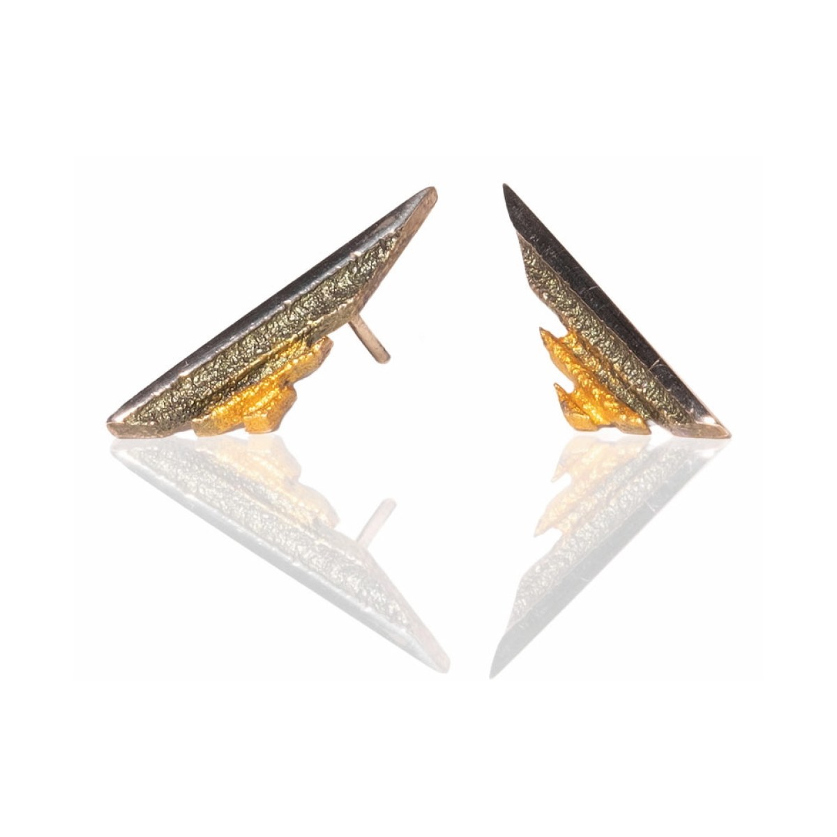 Dana green small earring van Arior Barcelona