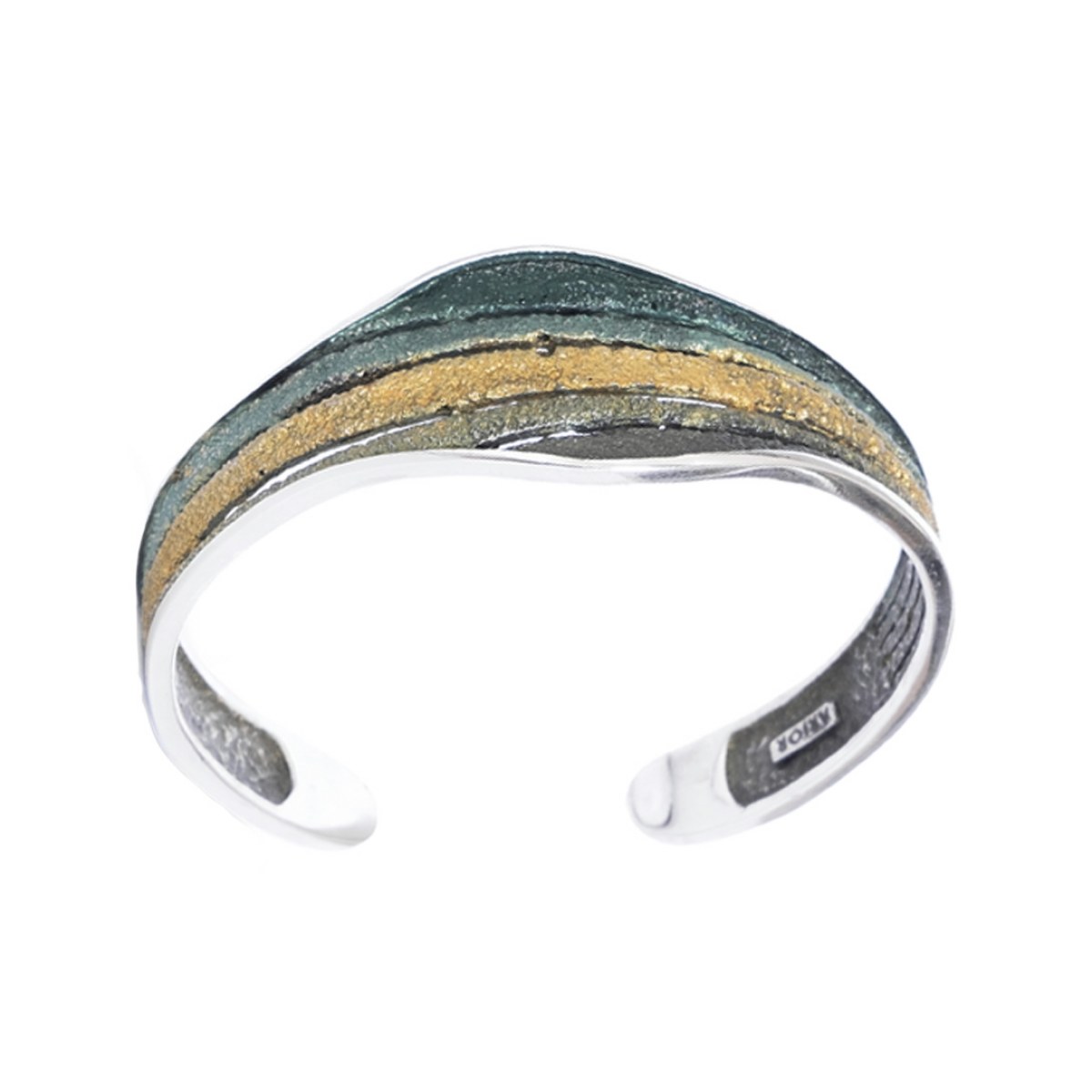 Bori green bracelet van Arior Barcelona