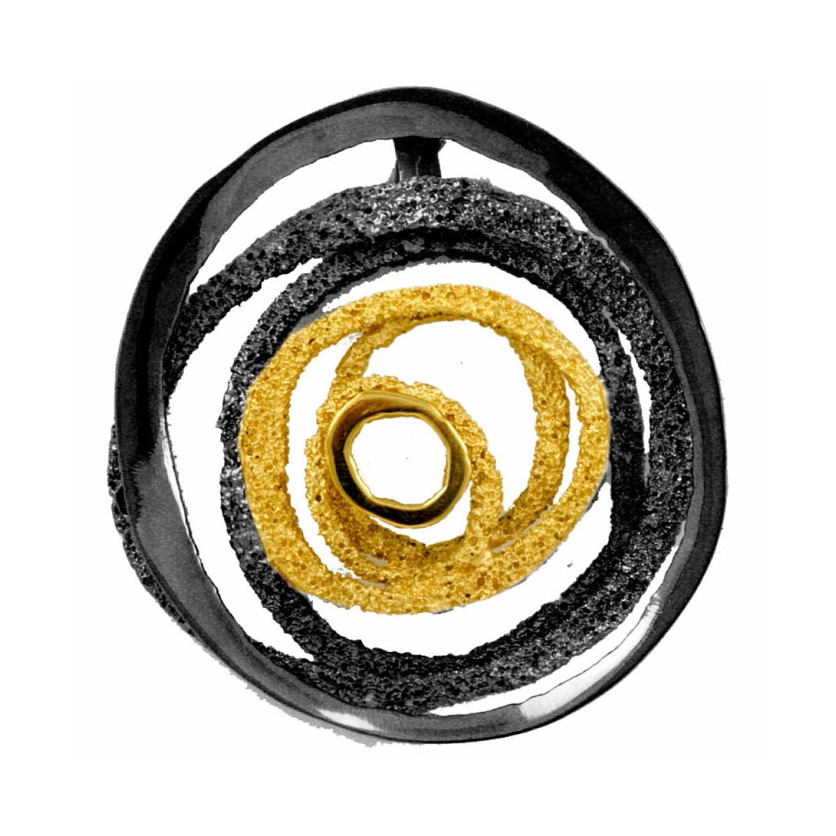 Aloha GoldenBlack premium pendant van Arior Barcelona