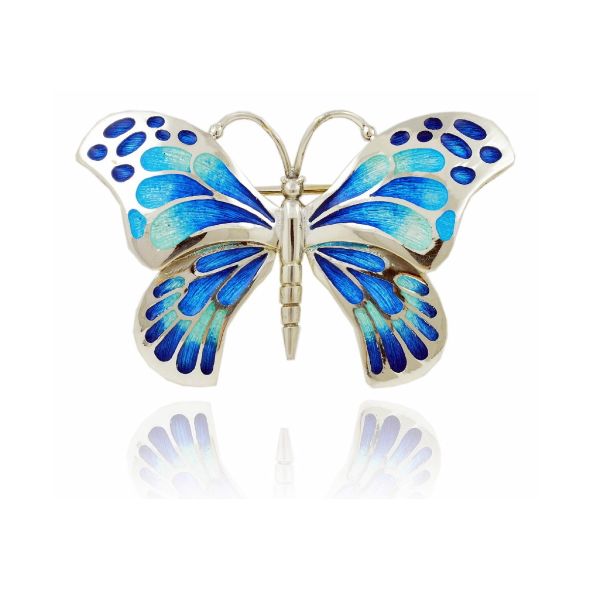 Large Dark Blue Butterfly Brooch Design 2010 van Arior Barcelona