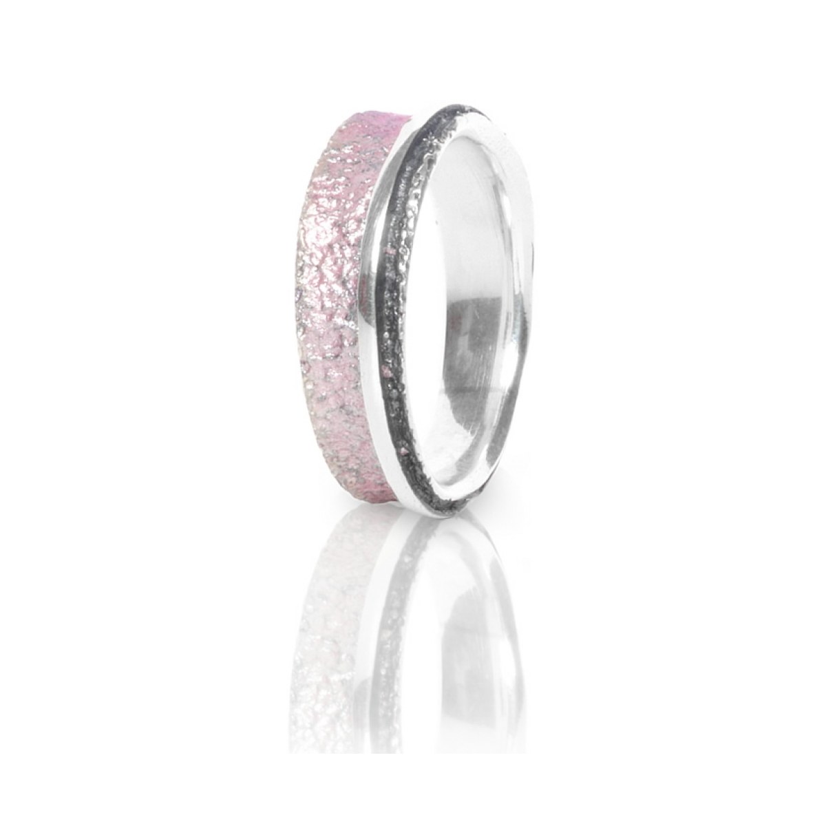 Osha magenta small ring van Arior Barcelona