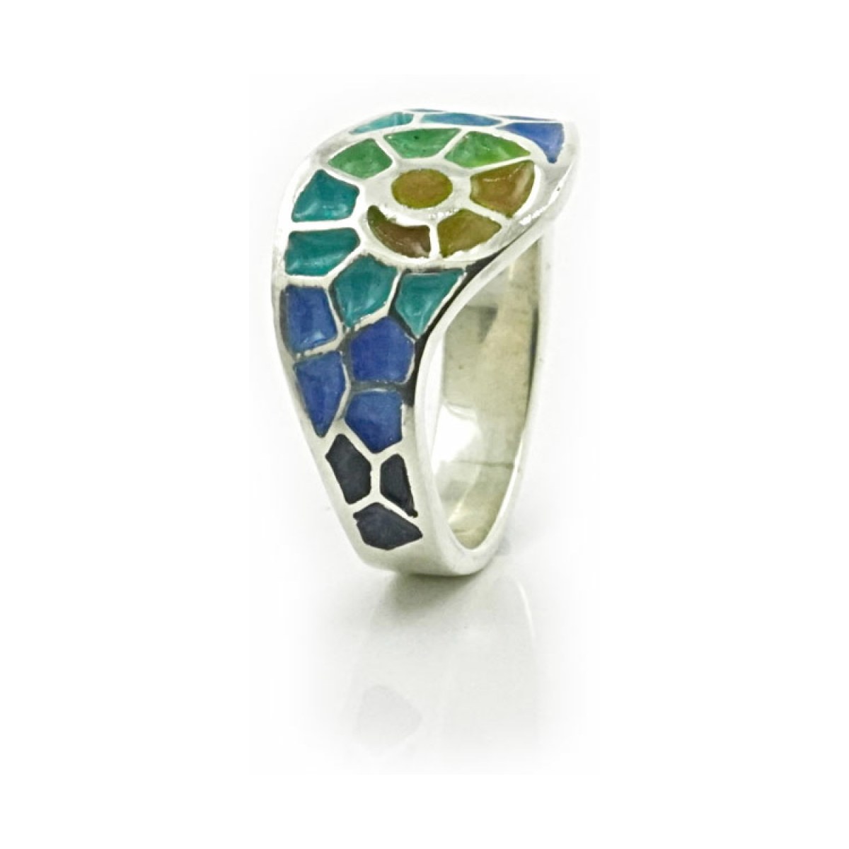Colorful gaudí G ring van Arior Barcelona