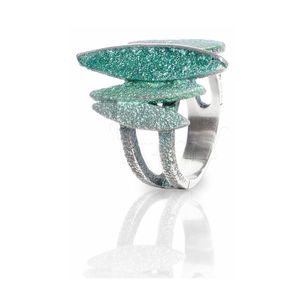 Lara green ring van Arior Barcelona