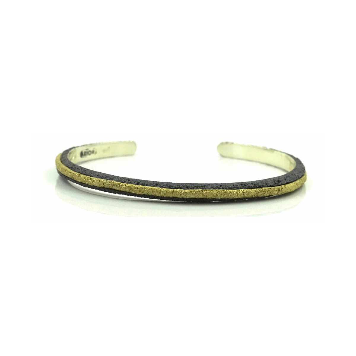 Moebius Bracelet, Silver and Gold van Arior Barcelona