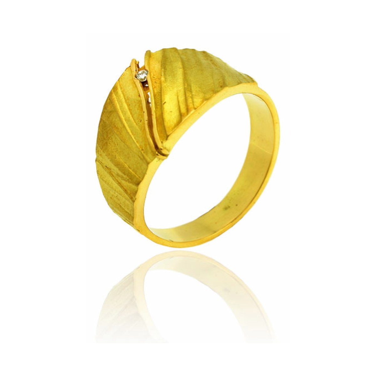 Oval Desert Ring with Diamond van Arior Barcelona