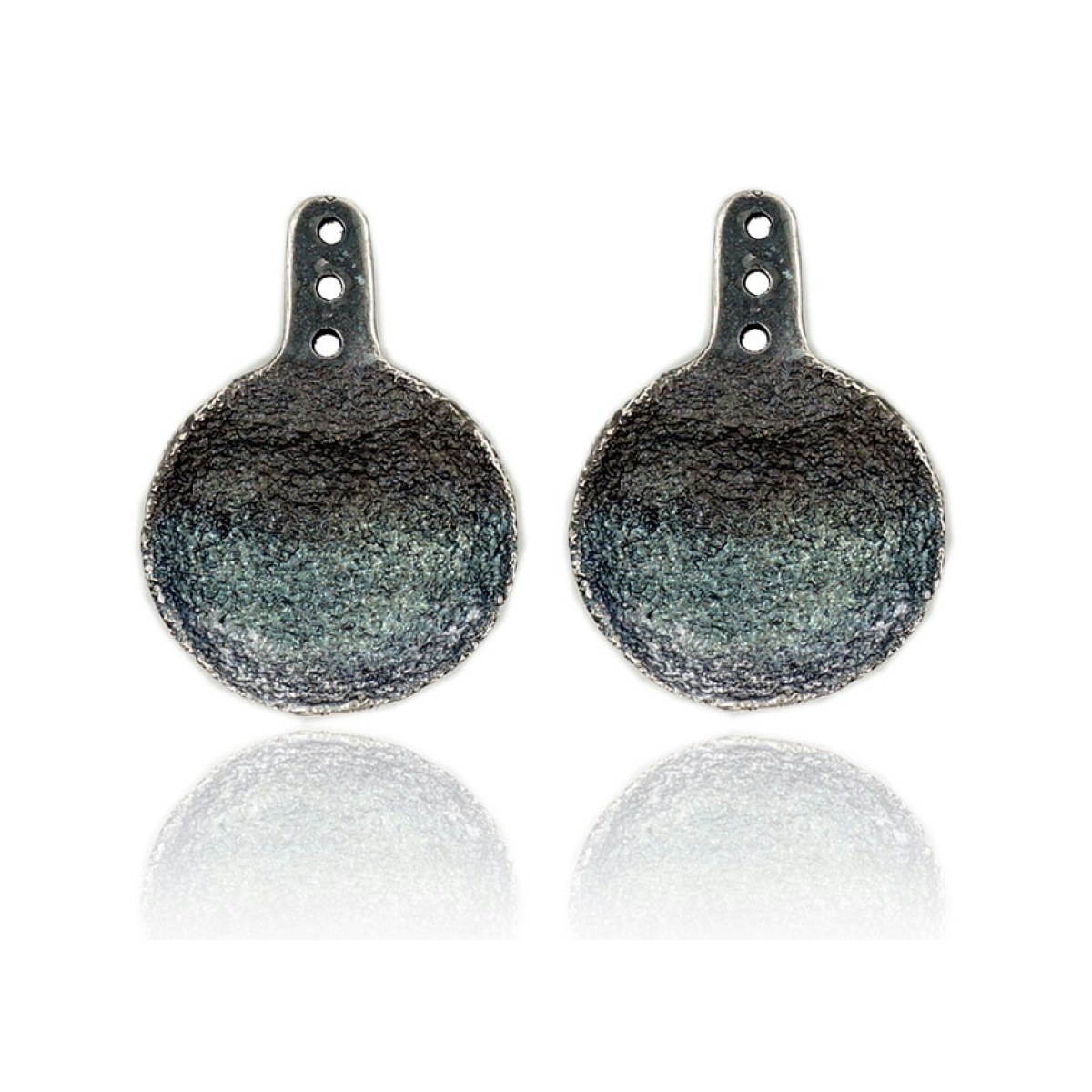 Singular grey double earring van Arior Barcelona